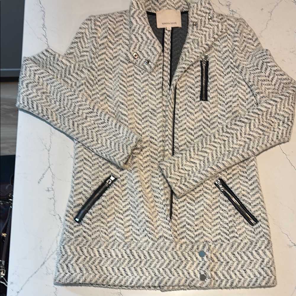 Rebecca TaylorChic Herringbone Jacket